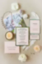 Aimee & Craig Beverly Hills Hotel Wedding Invitation