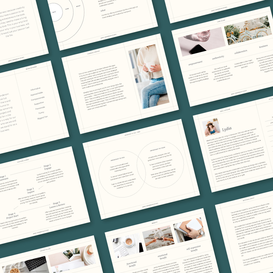 Brand Strategy And Design Services Jenny Henderson Studio