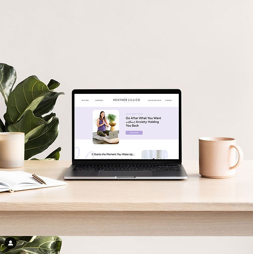 website design for wellness entrepreneur