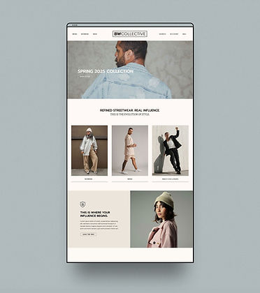 website design for ecommerce retailer