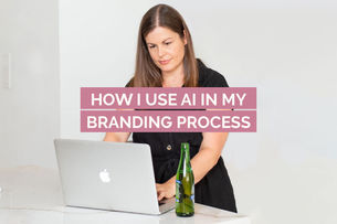 how I use AI in my branding process