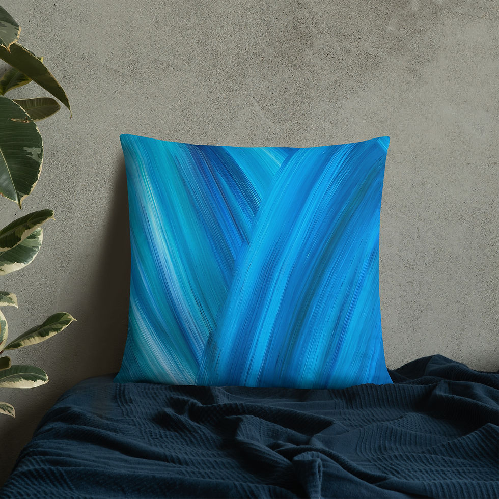 Thumbnail: Premium Pillow Case "Be like water"
