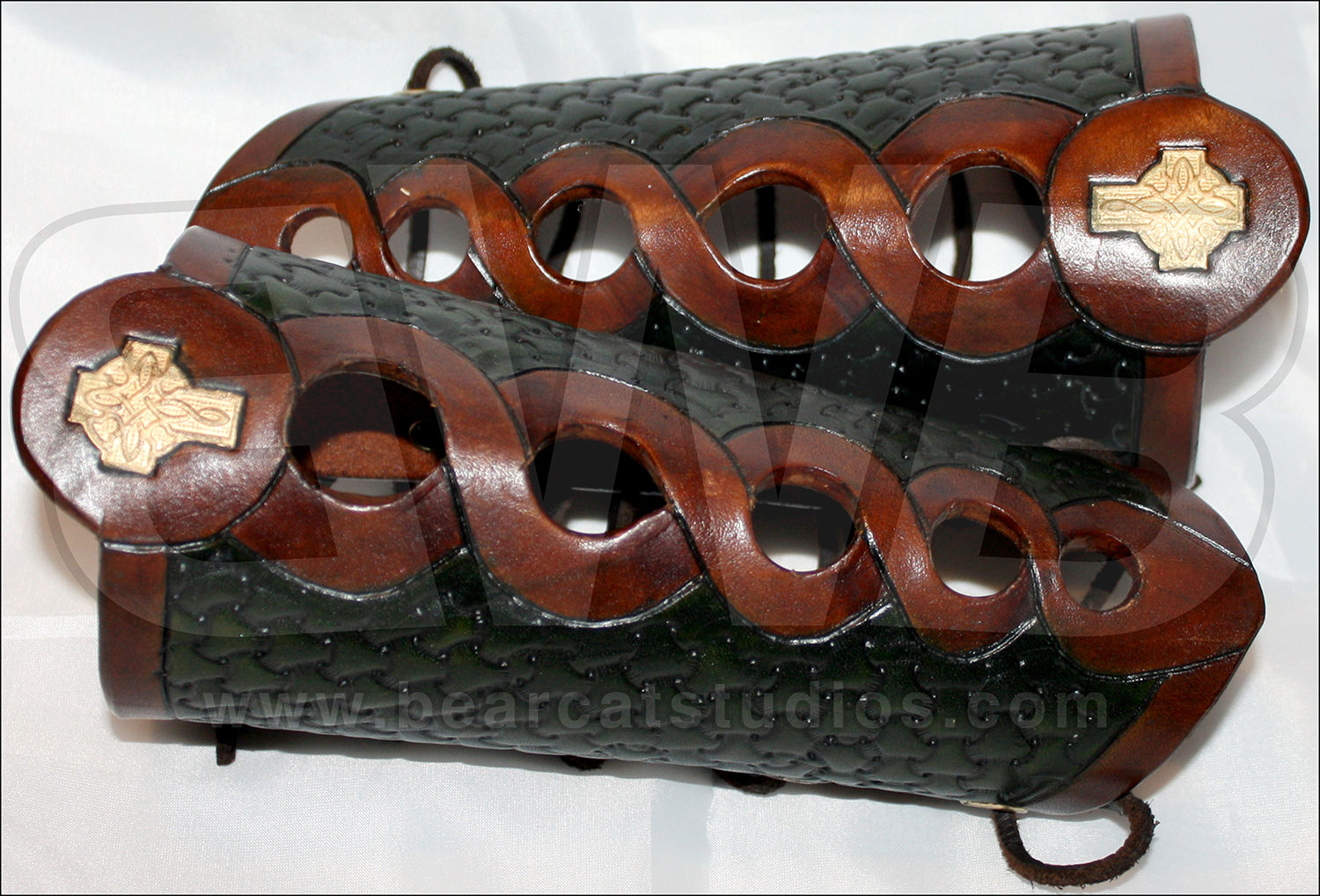 Celtic Cross Bracers
