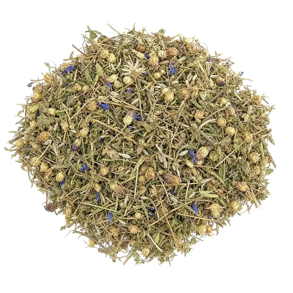 Atemfrei-Kräutermix: Aromatischer Kräutermix für freie Atemwege bei Kaninchen & Nagern, natürlich & schonend