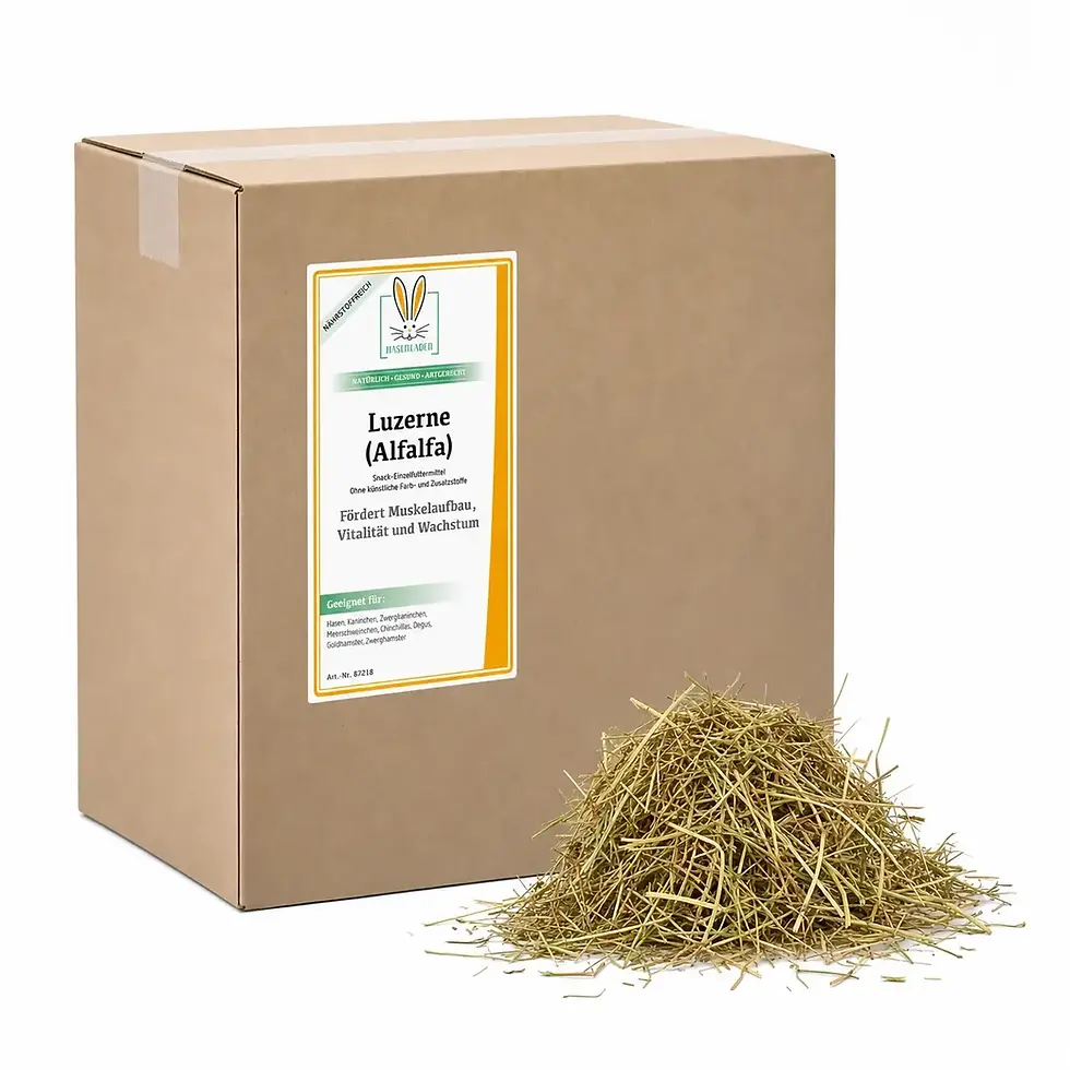 Miniaturbild: Luzerne (Alfalfa) getrocknet für Kaninchen & Nager – Naturfutter