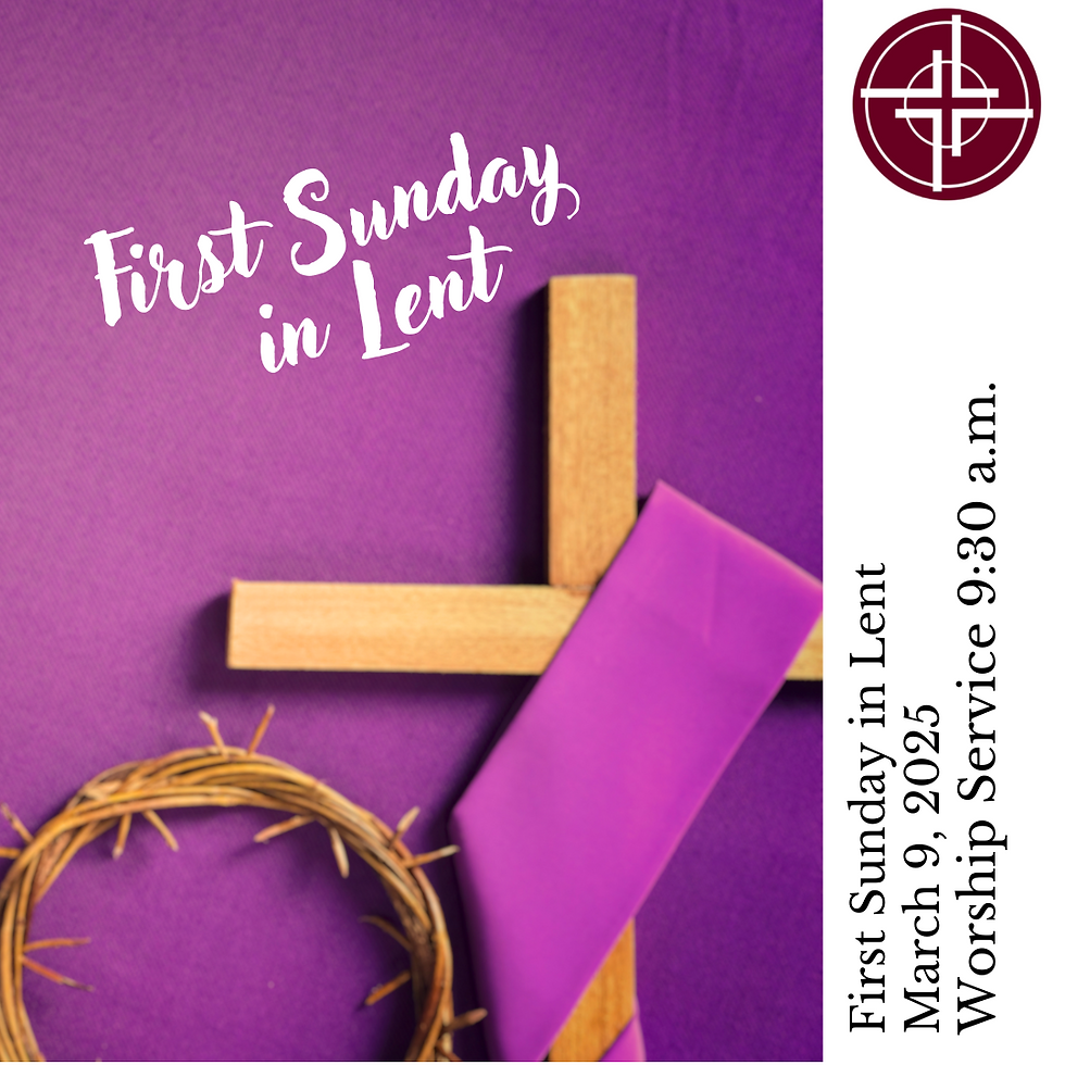 First Sunday in Lent