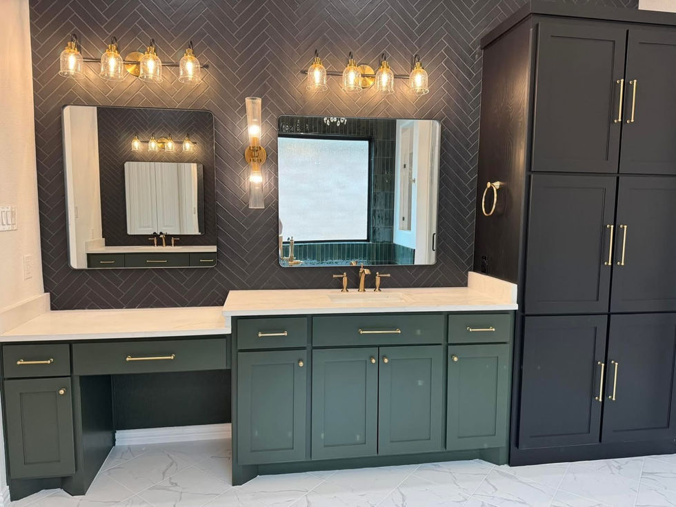 Master bathroom remodel