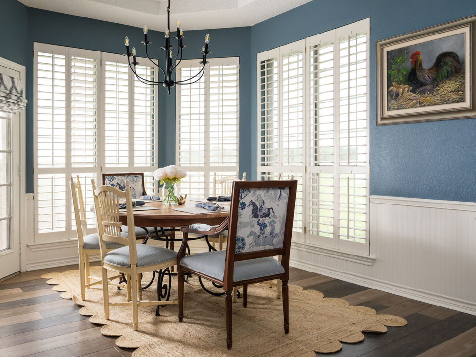 French country dining room