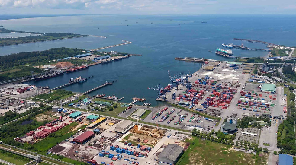 Bintulu Port di Sarawak selepas BPSB dilantik sebagai operator pelabuhan selama 30 tahun