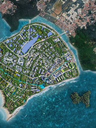 Jejambat marin kekal sepanjang 380m akan dibina hubungkan Permatang Damar Laut ke Pulau Silikon, siap menjelang Dis 2028