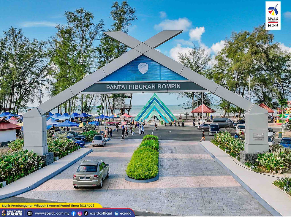 Pantai Hiburan, Rompin / ECERDC