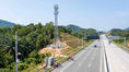 Kerja pembinaan menara telekomunikasi baharu di sepanjang lebuh raya Malaysia bagi meningkatkan liputan komunikasi dan menyokong Smart Highway.