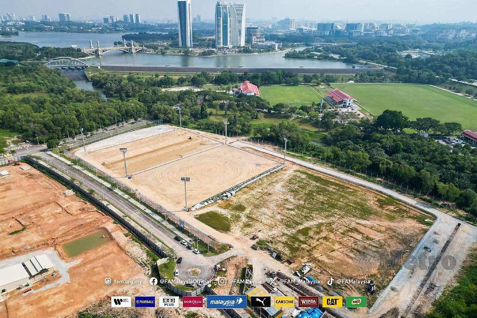 Projek pembinaan Pusat Latihan Kebangsaan (NTC) di Presint 5, Putrajaya berjalan lancar dan mendahului jadual sebanyak 50 hari / FAM / Harian Metro