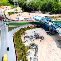 Projek directional ramp persimpangan SDE-Bandar Penawar capai 62 peratus, siap November