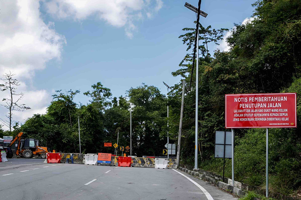 Penangguhan projek rintis Zon Aliran Bebas Wang Kelian berikutan 11 insiden runtuhan antara Wang Kelian dan Wang Prachan