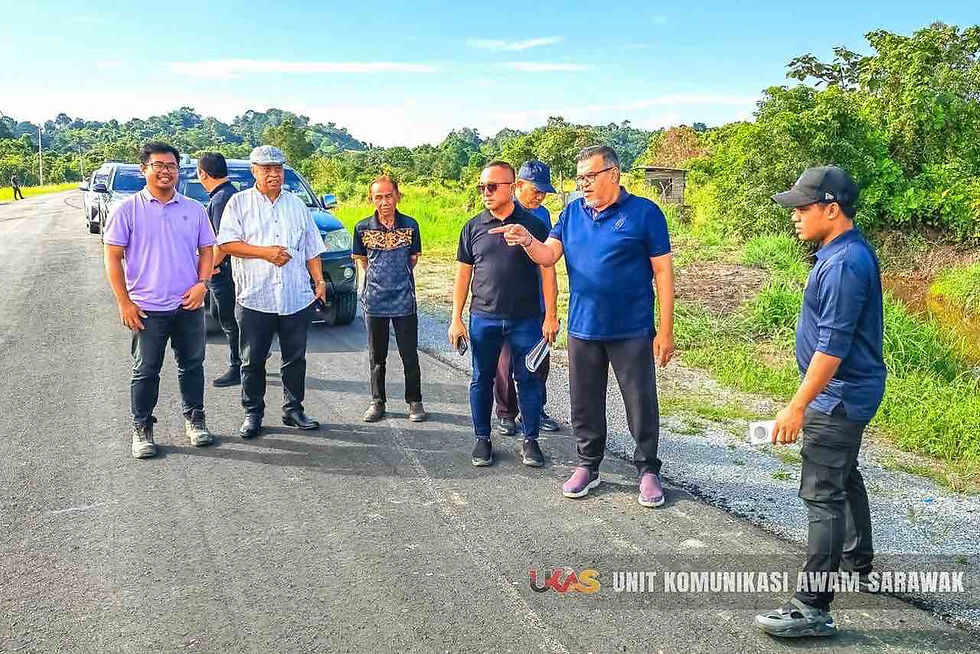 Dua projek jalan utama Limbang catat kemajuan positif, sasar siap ikut jadual
