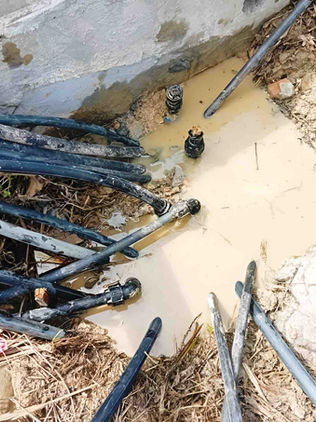 Sambungan paip haram jejas bekalan air 13 kampung di Sauk