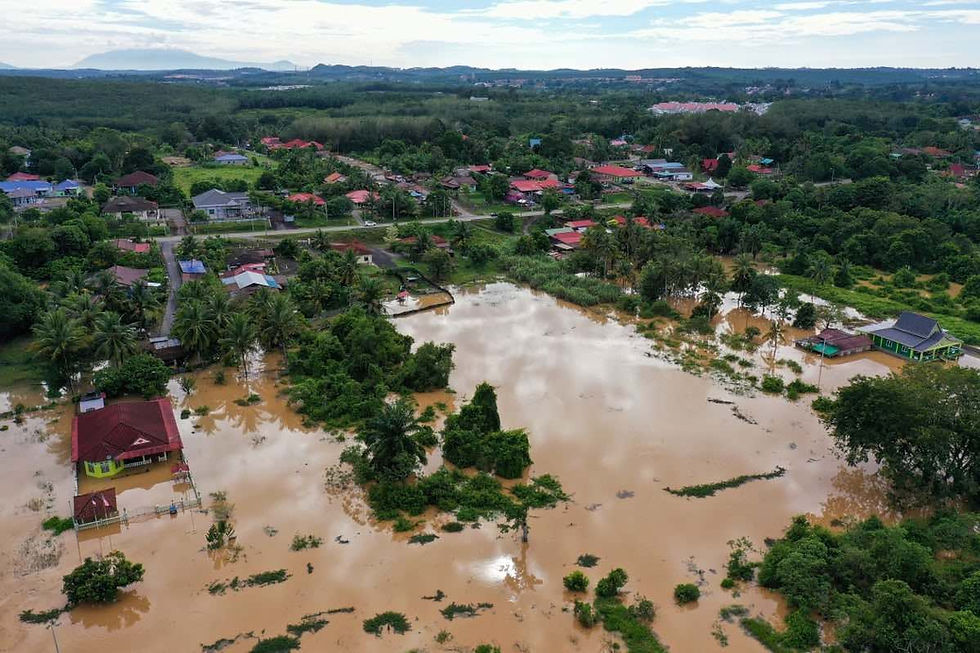 Gambar hiasan: Keadaan banjir di Kampung Belimbing Dalam dekat Durian Tunggal / BERNAMA