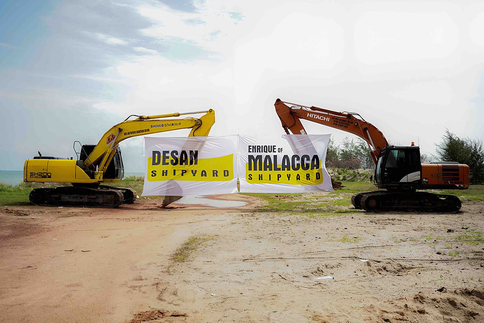 Projek Enrique of Malacca Shipyard jana RM1.8 bilion untuk Melaka