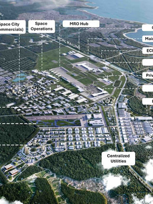 Pahang Aerospace City di Cherating dengan pembangunan lapangan terbang dan ekosistem industri berteknologi tinggi