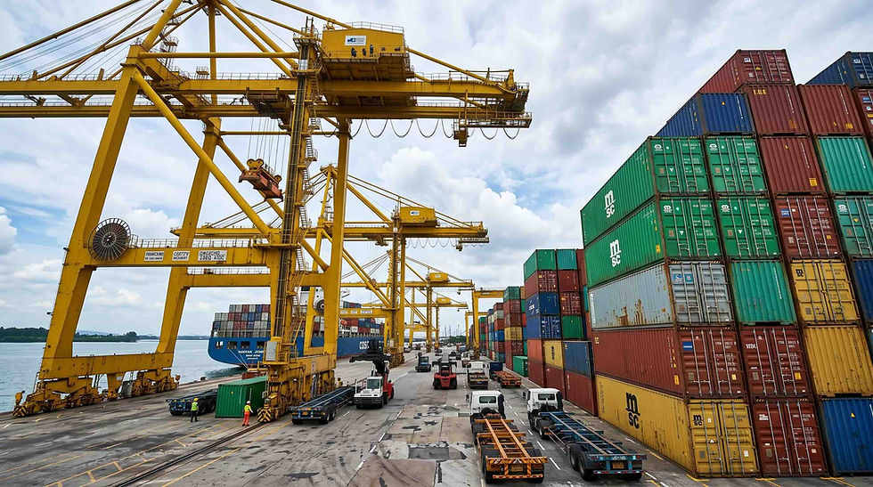 Koridor perdagangan Belawan-Johor melibatkan Johor Port dan Belawan Port