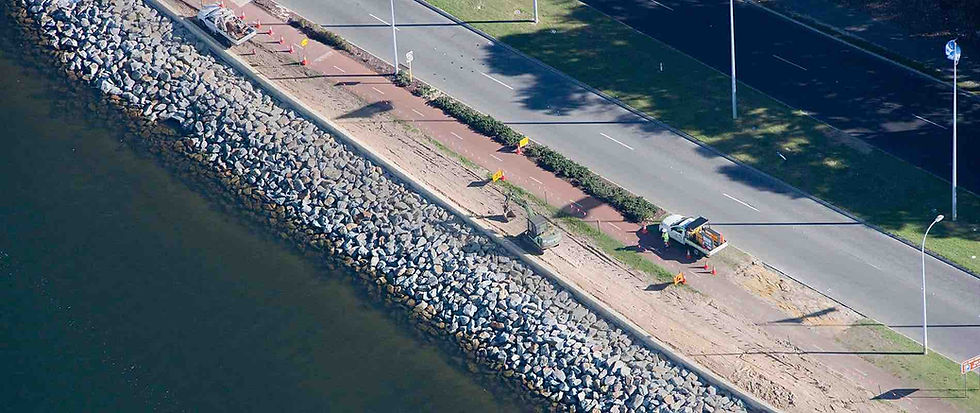 Gambar hiasan: Contoh projek revetment