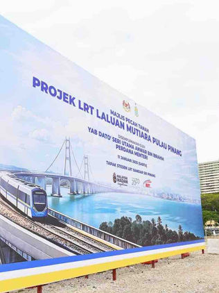 MMSB Consult dilantik sebagai jurutera perunding bebas projek LRT Pulau Pinang