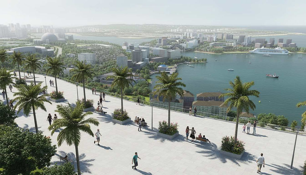 Laluan Pejalan Kaki KTCC Fasa 1 Kuala Terengganu kini 70% siap