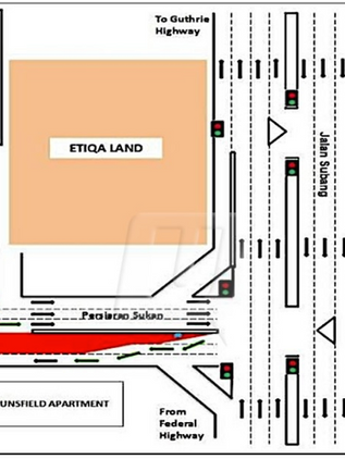 Penutupan lorong, perubahan trafik di Persiaran Sukan dilanjutkan
