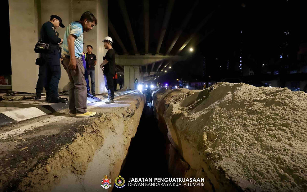 DBKL keluarkan lapan kompaun kerja korekan jalan