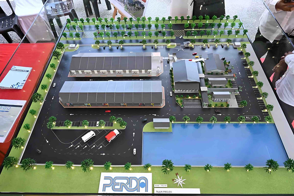 Projek PERDA Halal Park Fasa 2 RM33 juta mula dibangunkan di Seberang Perai Utara