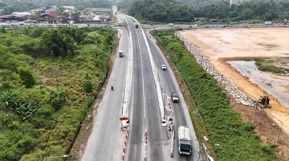 Jaminan RM17.67 bilion bagi projek lebuh raya Borneo termasuk Pan Borneo Sabah Fasa 1B