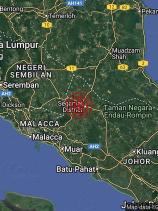 Gempa bumi bermagnitud 4.1, kerajaan Johor menasihatkan rakyat menjauhi struktur tidak kukuh