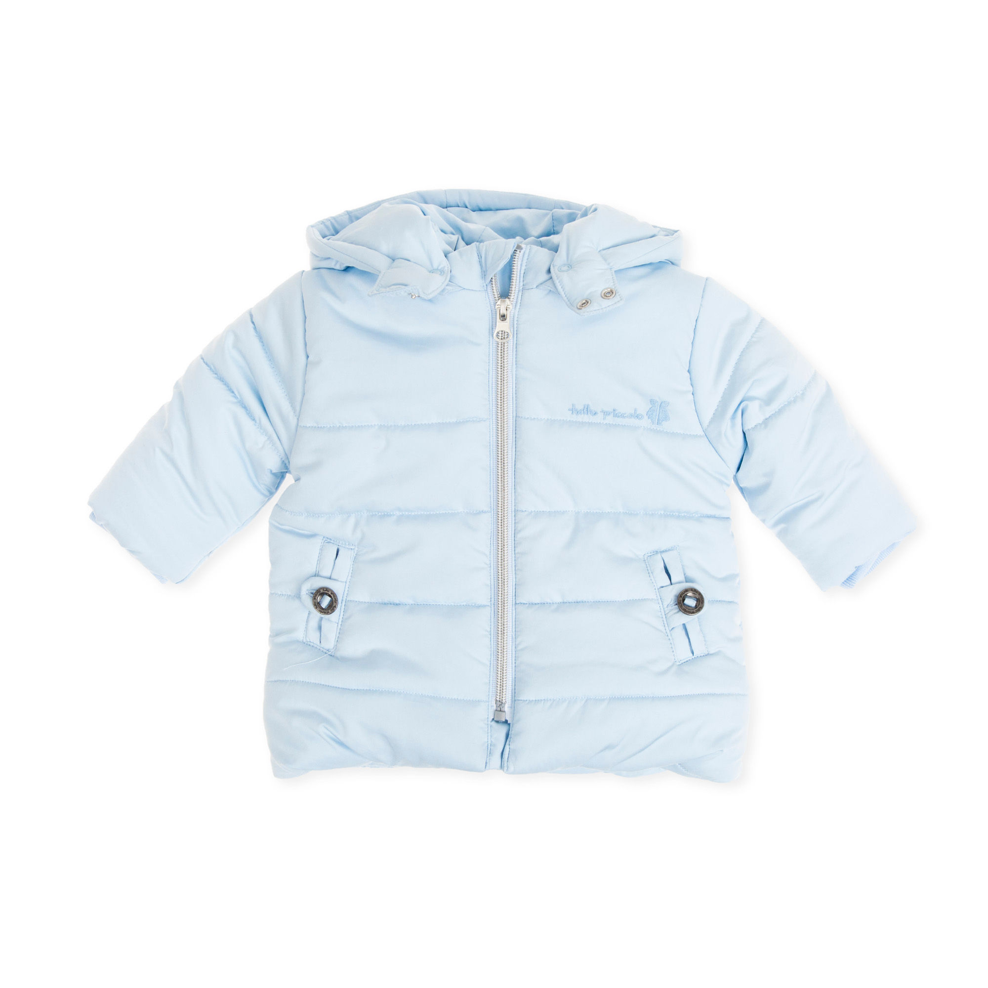 Tutto Piccolo Pale Blue Padded Coat