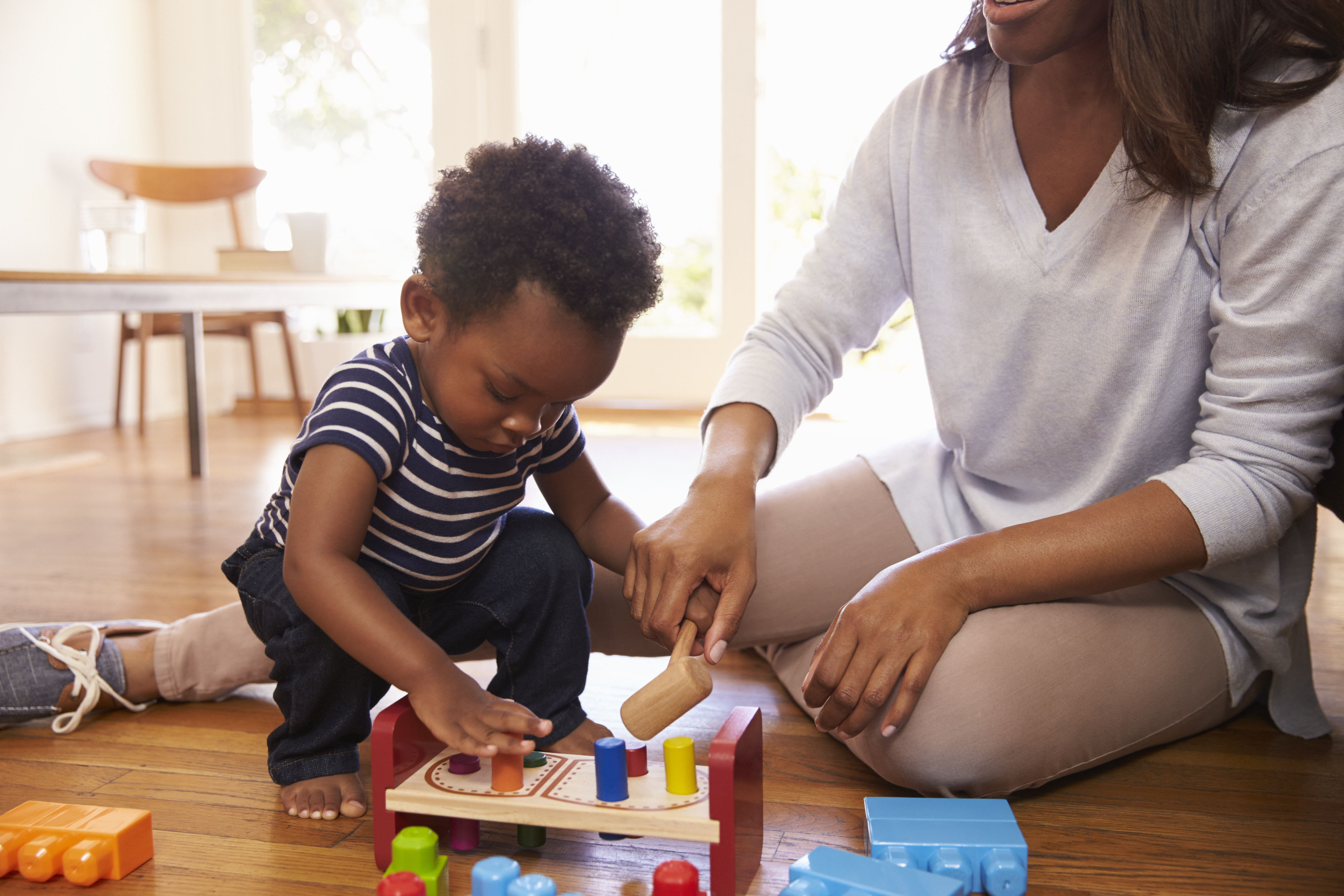 Provider-published image illustrating children developing communication and play skills.