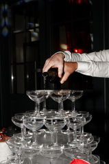 fontaine de champagne photographe de mariage funs à Montpellier
