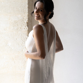 portrait de la mariée Prieuré Saint Nicolas