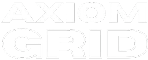 The Axiom Grid - Typographic Logo