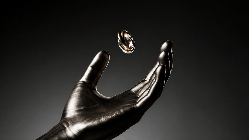 A jewellery brand's ad creative used in performance marketing