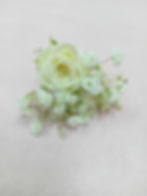 Wedding flower arrange by Eco Blooms - Beautiful white roses