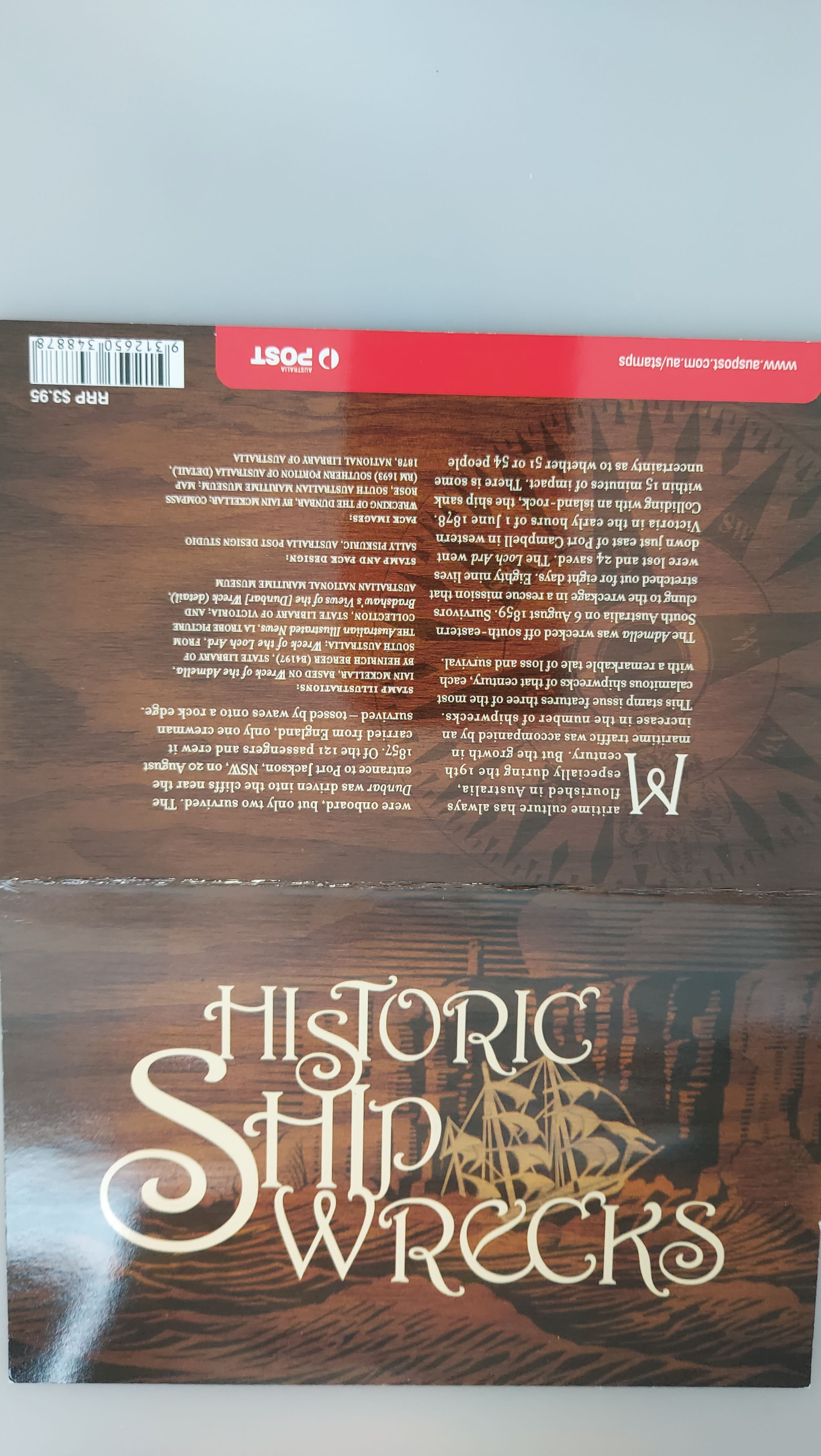 AUSTRALIA - HISTORIC SHIP WRECKS 2007