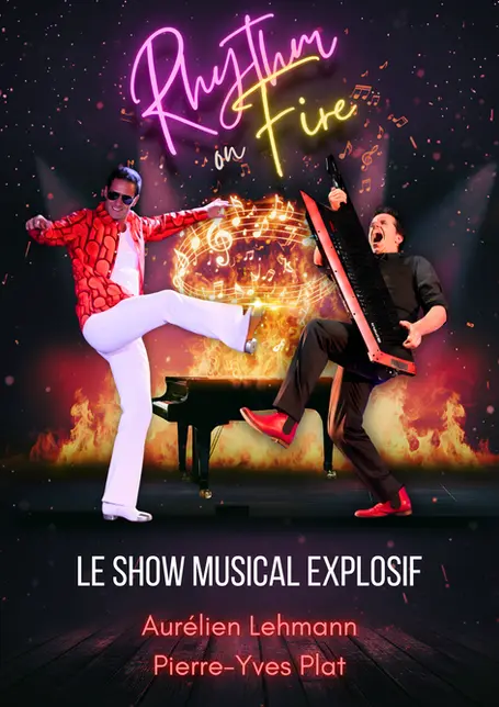 Rhythm On Fire - Spectacle musical - Aurélien Lehmann et Pierre-Yves Plat