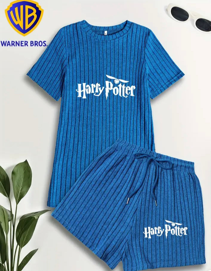 Thumbnail: Women’s Harry Potter top and shorts set