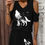 Thumbnail: Women’s wolf print top and shorts set