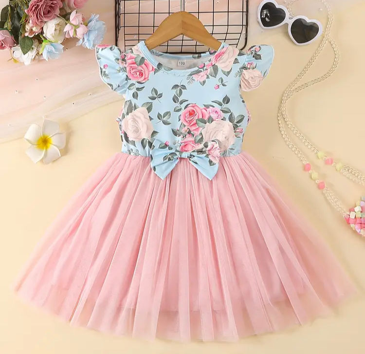 Floral girls dress