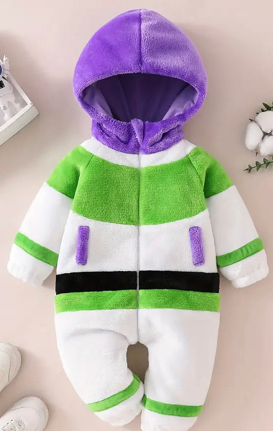 Baby boys buzz lightyear romper