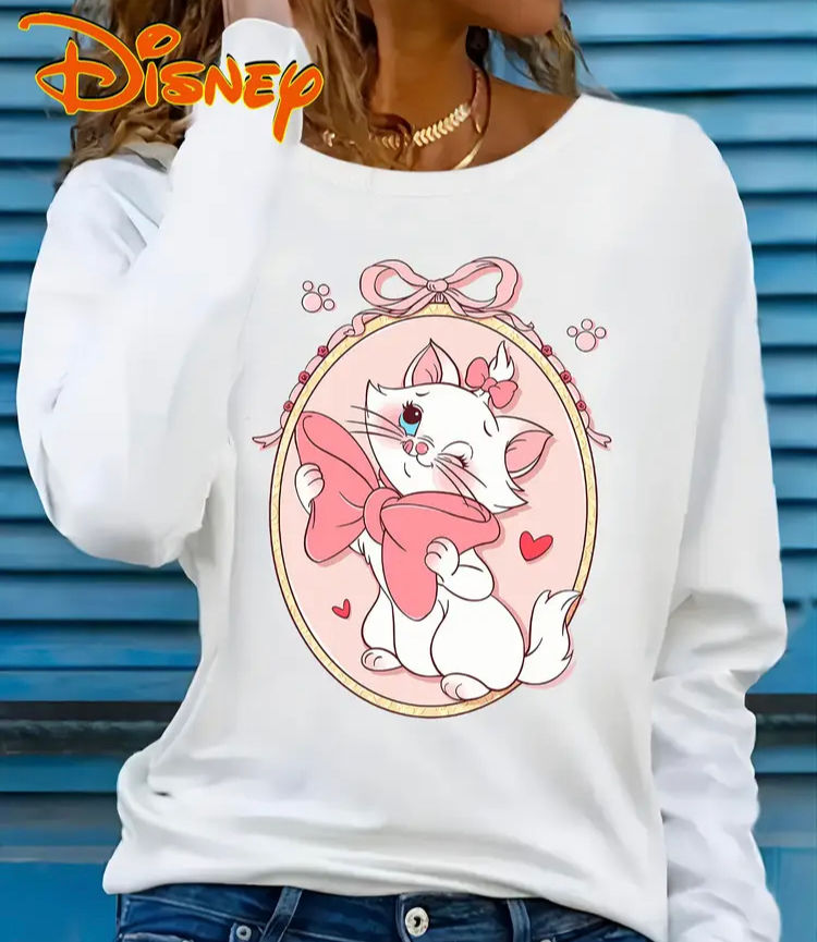 Women’s Marie cat long sleeved t-shirt