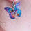 Thumbnail: Acrylic butterfly earrings