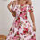 Thumbnail: Women’s floral off shoulder dress