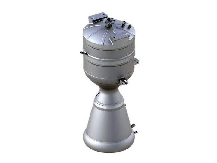 Напечатанный на 3D принтере двигатель ракеты Skyrora SK-1